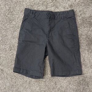 Old Navy Men's Flat-Front Charcoal Gray Shorts